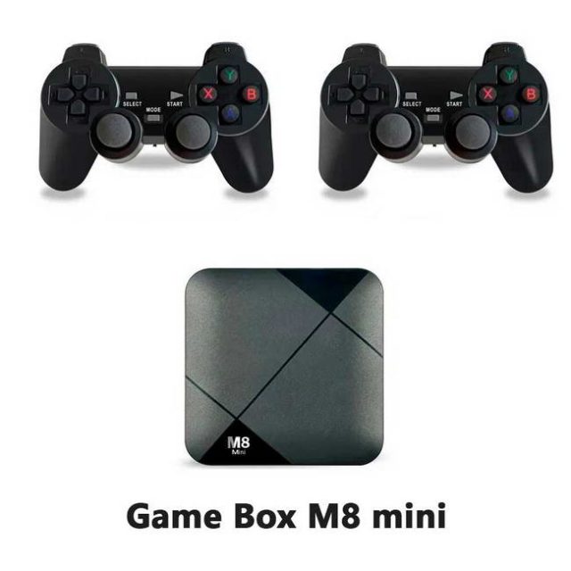Игровая приставка Game Box M8 mini Android 64Gb 2 в 1